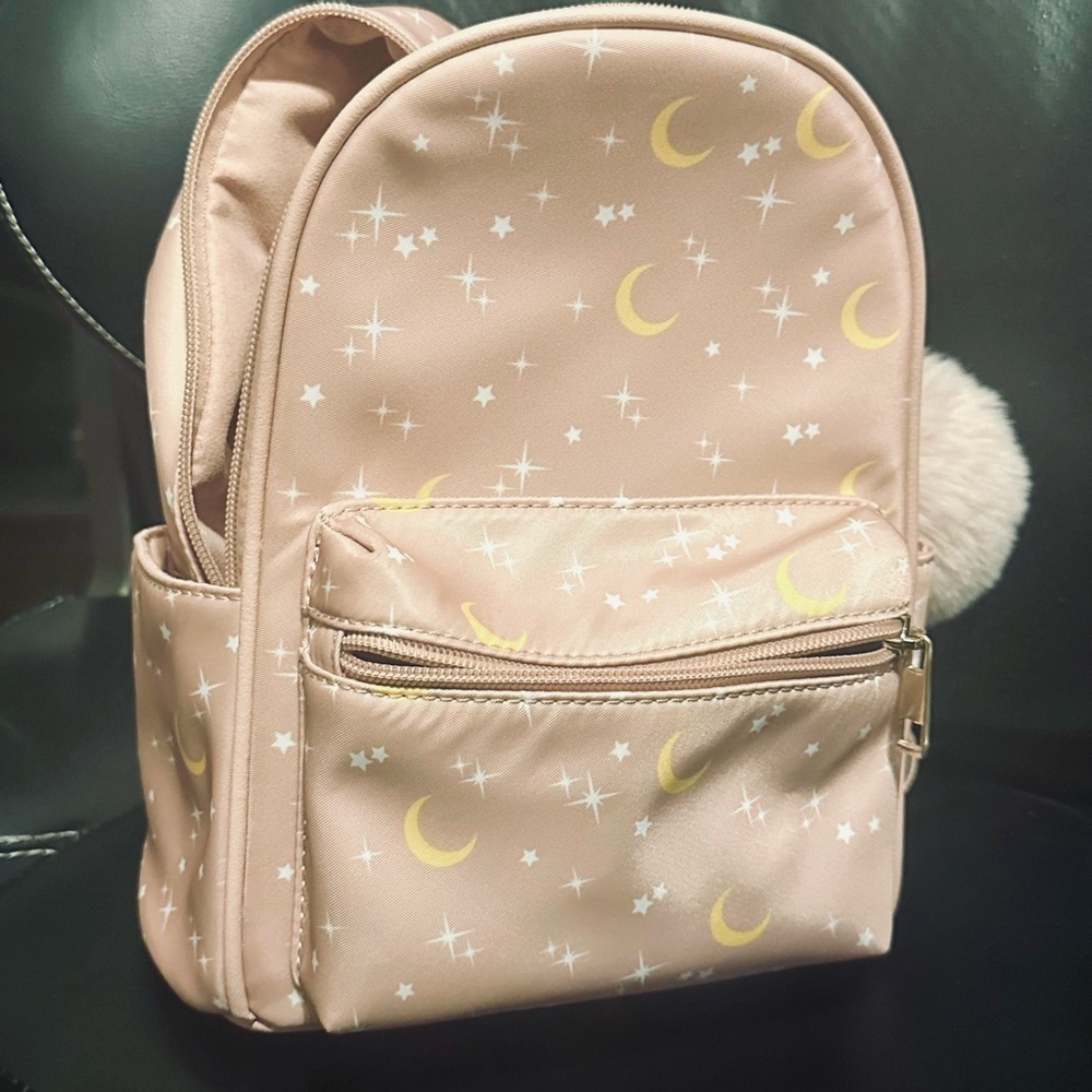 Pink LD Mini Stars & Moons Backpack